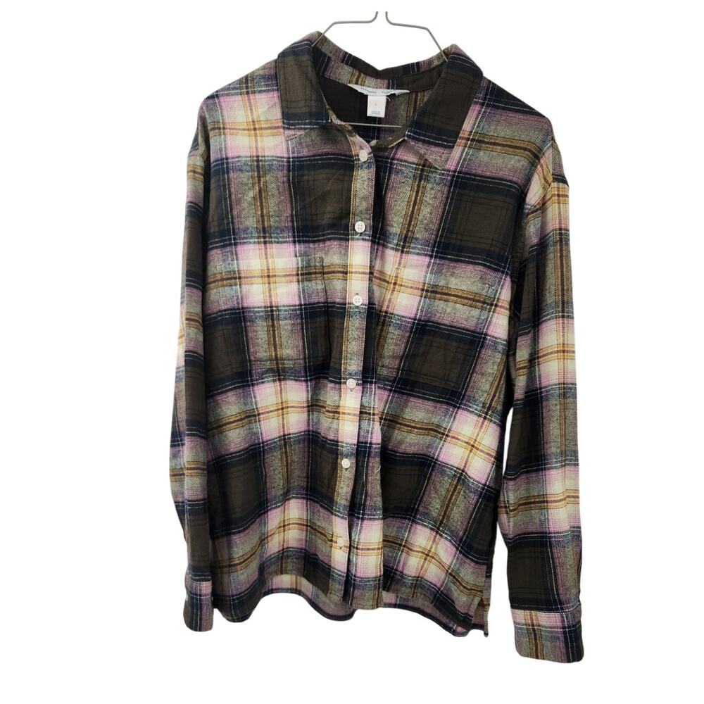 Old Navy Plaid Boyfriend Shirt - Women's Size Large